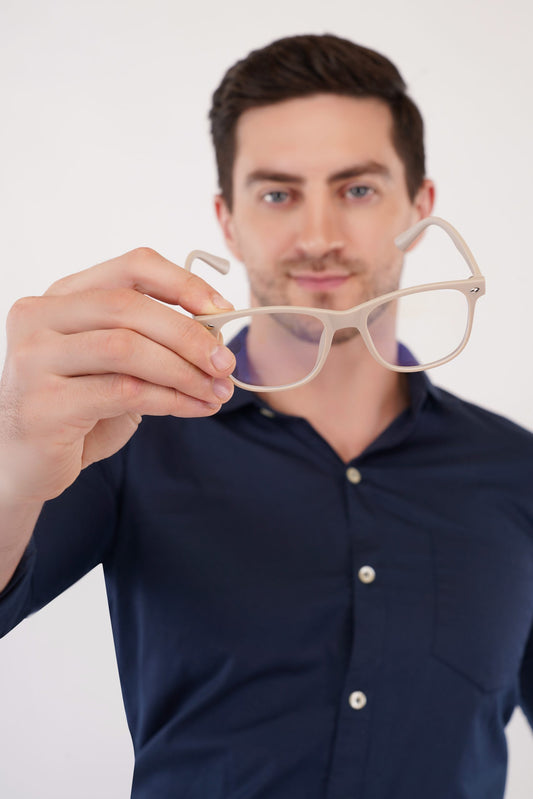 Accentz V400 Transparent Square Unisex Sunglasses