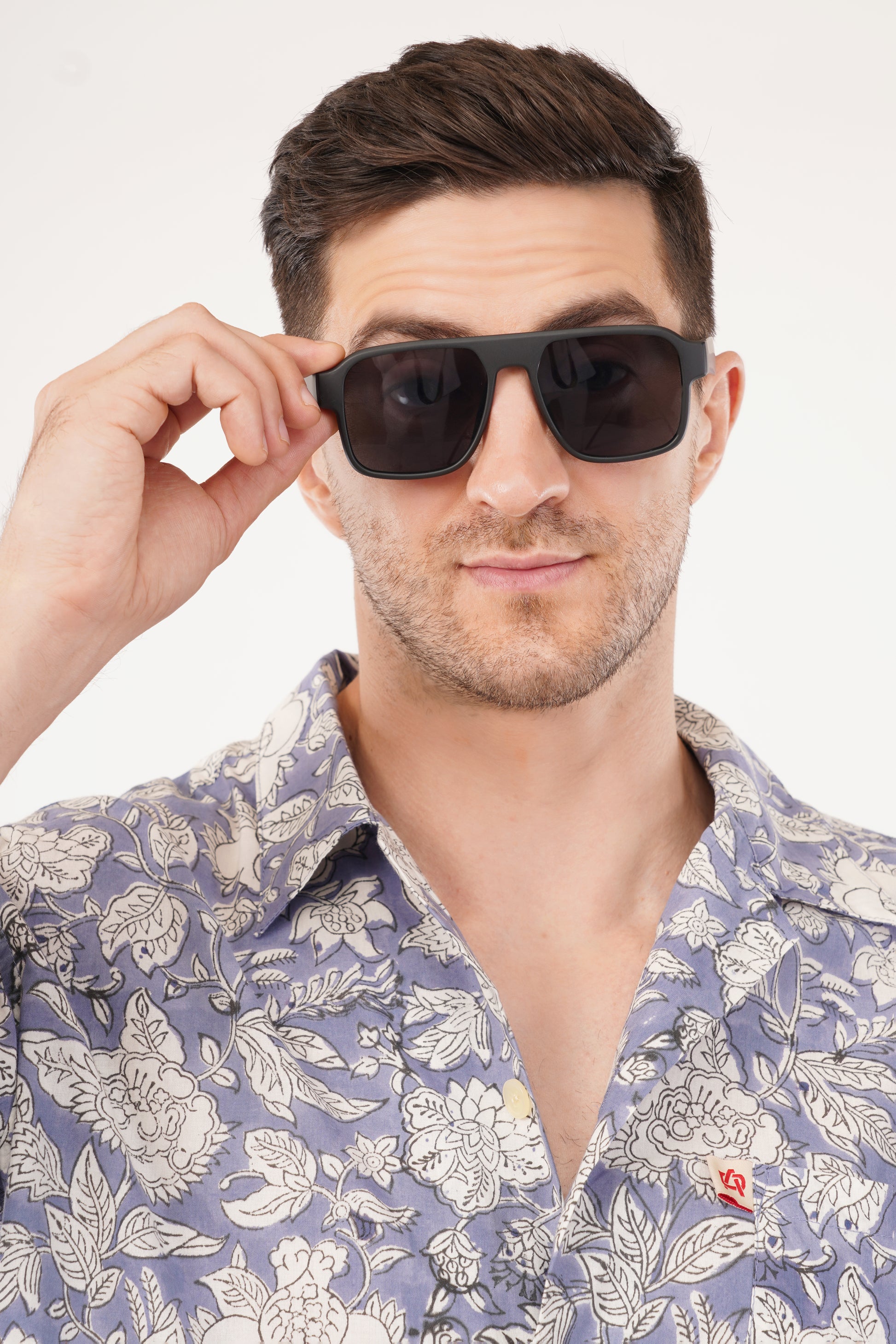 Dark grey or charcoal