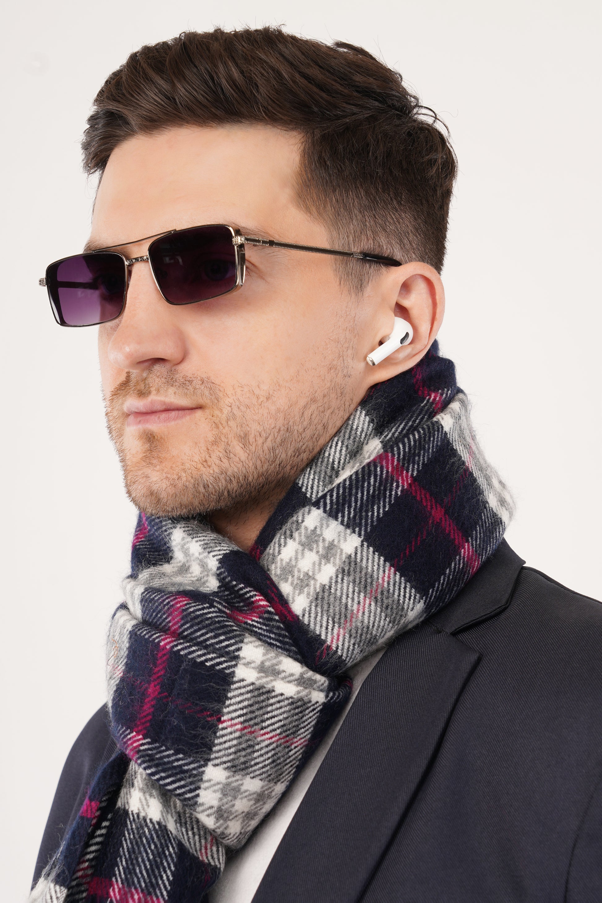 Dark gradient purple