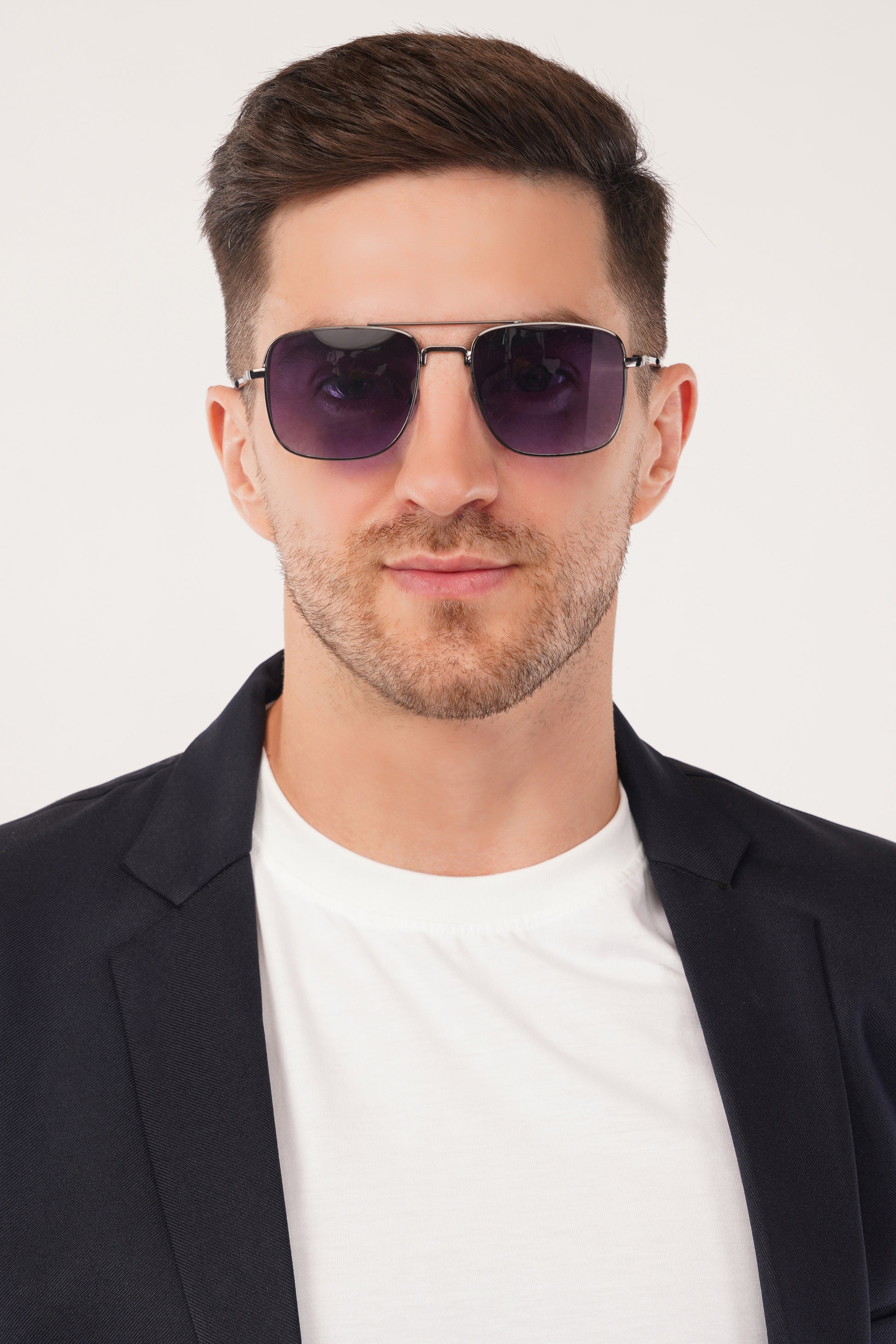 Gradient grey-purple